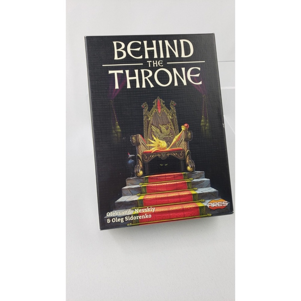 Behind the Throne Board Game Card Strategy War Games Kingdom King Power Table